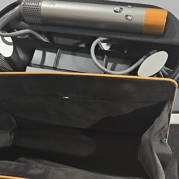 Brand New! Dyson Hair Dryer , Straightener, Curler with Original Box and Pouch